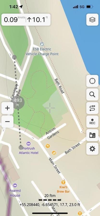 Apartament Port Pour Deux Portrush Zewnętrze zdjęcie
